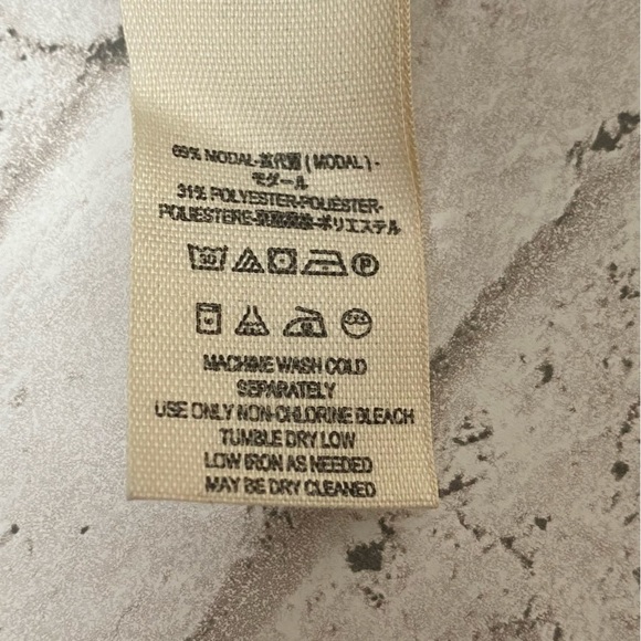 𝅺free People sz Small Black Pull On Pleated Ankle Leggings - Picture 9 of 10